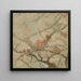 Woman and children in branches - Georges Picard — framed artwork on a wall