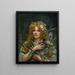 Ophelia - Georges Roussin — framed artwork on a wall