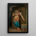 in front of the door - Georges Sauvage — framed artwork on a wall