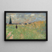 Summer Landscape Painting - Georges Seurat — framed artwork on a wall