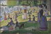 A Sunday on La Grande Jatte - Georges Seurat — artwork view