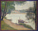 Temps gris à la Grande Jatte - Georges Seurat — artwork view