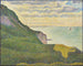Marine Painting at Port-en-Bessin, Normandy - Georges Seurat — artwork view