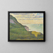 Marine Painting at Port-en-Bessin, Normandy - Georges Seurat — framed artwork on a wall