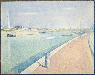Le canal de Gravelines Petit Fort Philippe - Georges Seurat — artwork view