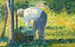The Gardener - Georges Seurat — artwork view