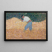 The Stone Breakers - Georges Seurat — framed artwork on a wall