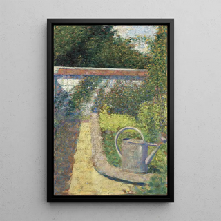Georges Seurat - The Watering Can Garden at Le Raincy.webp