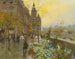 The Flower Market - Georges Stein — artwork view