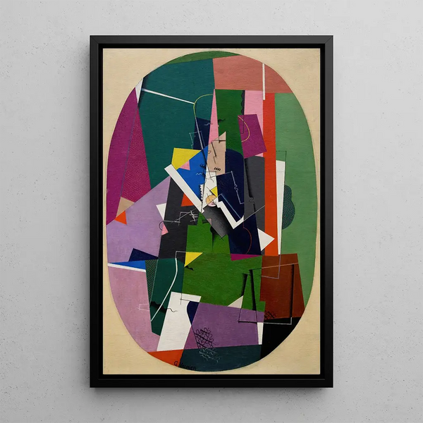 Fugue - Georges Valmier — framed artwork on a wall