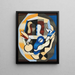 The Garden of Eden - Georges Valmier — framed artwork on a wall
