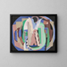 Les Acrobates du cirque - Georges Valmier — framed artwork on a wall