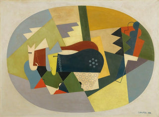 Les Bœufs dans la montagne - Georges Valmier — artwork view