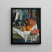 Natures mortes n° 3 - Georges Valmier — framed artwork on a wall