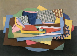 a reclining woman - Georges Valmier — artwork view