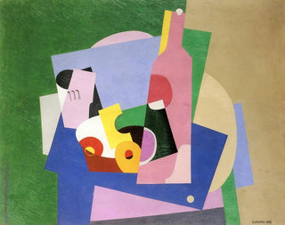 Still life with a bottle - Georges Valmier — artwork view