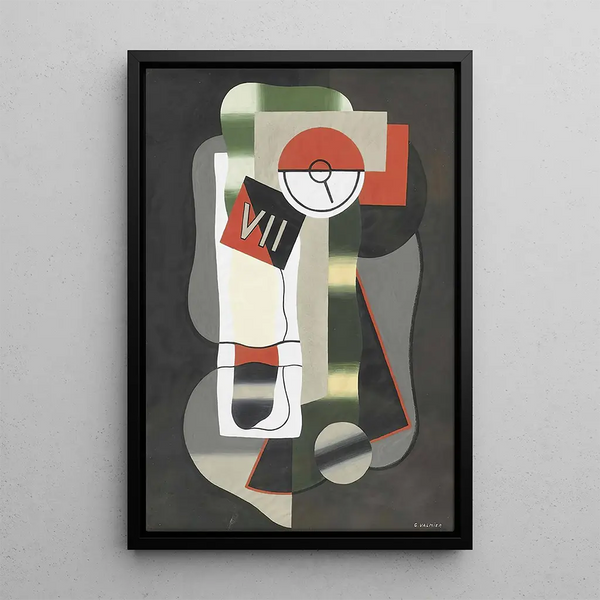 Temps - Georges Valmier — framed artwork on a wall