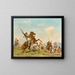 L'Ambuscade - Georges Washington — framed artwork on a wall