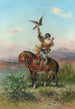 The falconer - Georges Washington — artwork view