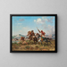The Looting Group - Georges Washington — framed artwork on a wall