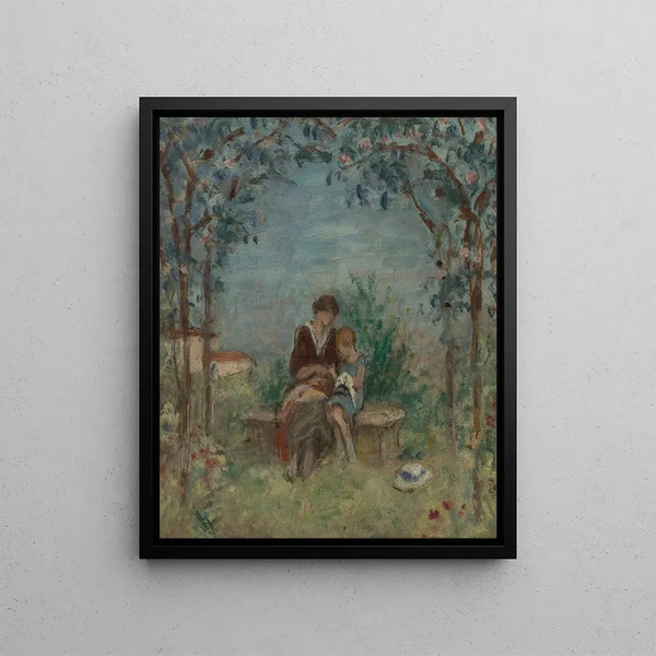 La Couture - Georges d'Espagnat — framed artwork on a wall