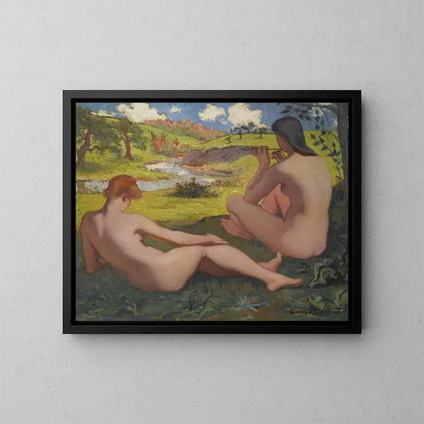 The Rest - Georges d'Espagnat — framed artwork on a wall