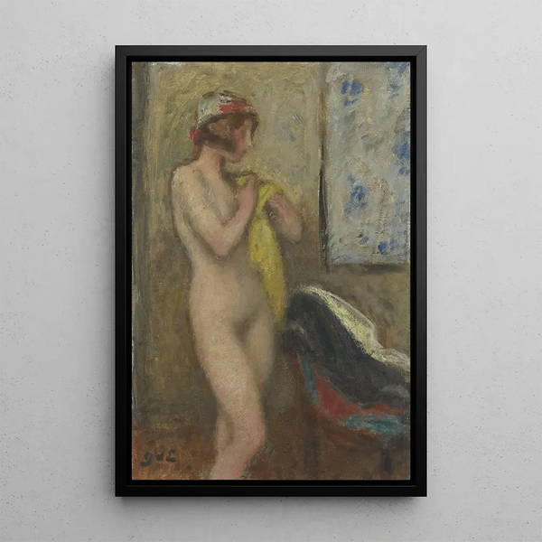 Nude Standing Painting - Georges d'Espagnat — framed artwork on a wall
