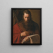 Saint Andrew Painting - Georges de La Tour — framed artwork on a wall