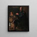 Saint Pierre Repentant - Georges de La Tour — framed artwork on a wall