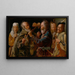 La Rixe des Musiciens - Georges de La Tour — framed artwork on a wall