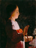 Young Virgin Mary - Georges de La Tour — artwork view