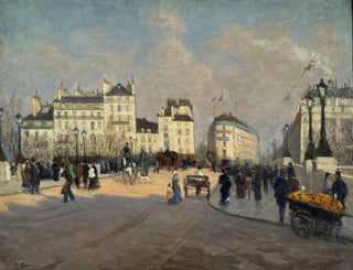 View of the Pont-Neuf - Georges-Émile Carette — artwork view