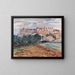 Château ancien - Georgette Agutte — framed artwork on a wall