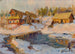 La Russie enneigée - Georgy Alexandrovich Lapchine — artwork view
