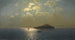 Le Lac Sevan au clair de lune - Georgy Zakharovich Bashinzhagyan — artwork view