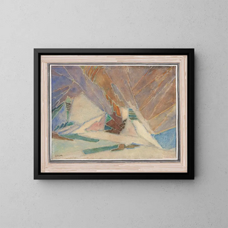 Title Unknown - Ger Ladage — framed artwork on a wall