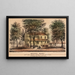 Maison Bayard, 110th Street, Harlem between 1st and 2nd Avenue - Gerald Sinclair Hayward — framed artwork on a wall