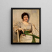 Hostess of New England - Gerard Barry — framed artwork on a wall