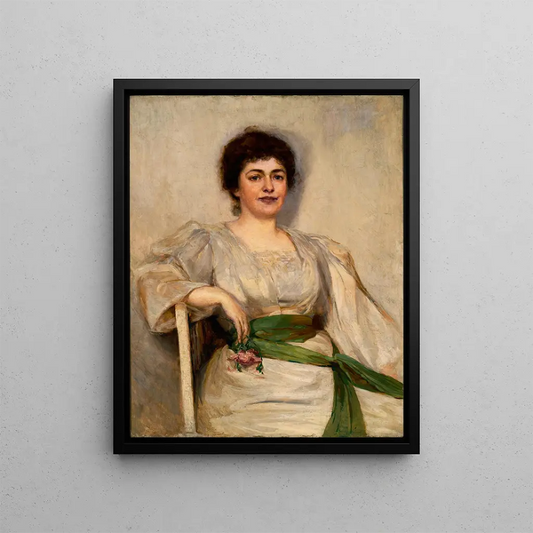 Hostess of New England - Gerard Barry — framed artwork on a wall