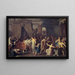 Alceste and Admète Painting - Gerard Hoet — framed artwork on a wall
