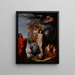 An allegory of the riches of the earth - Gerard Hoet — framed artwork on a wall
