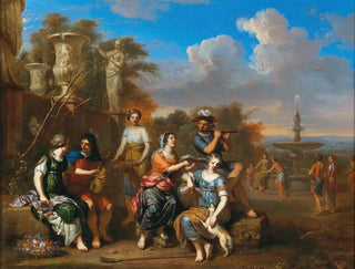 Concerto à l'ancienne - Gerard Hoet — artwork view
