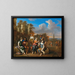 Concerto à l'ancienne - Gerard Hoet — framed artwork on a wall