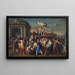 Death of Dido - Gerard Hoet — framed artwork on a wall