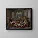 The Banquet of Cleopatra - Gerard Hoet — framed artwork on a wall