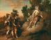 La déesse Diane apparaissant devant deux soldats - Gerard Hoet — artwork view