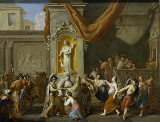 The Marriage of Alexander the Great and Roxane of Bactria - Gerard Hoet — artwork view