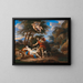 Venus and Adonis - Gerard Hoet — framed artwork on a wall