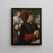 Portrait of Lieven van Pottelsberghe - Gerard Horenbout — framed artwork on a wall