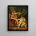 Allegory of Time revealing the Truth - Gerard Wigmana — framed artwork on a wall